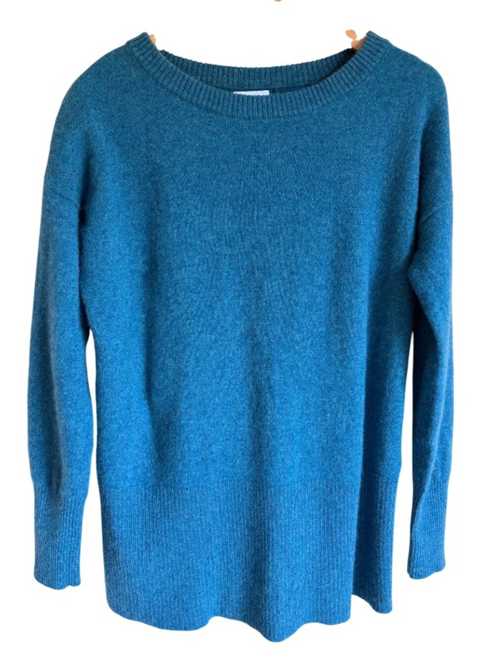 Nicole Miller 100% 2-Ply Cashmere Crewneck Pullover Sweater Women's Large